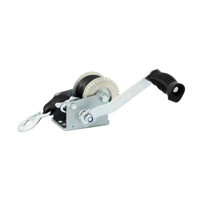 Carry-On Trailer Manual Geared Hand Winch, Single Speed, 600 lb. Capacity