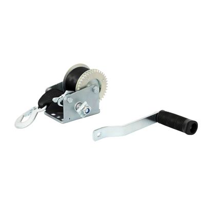 Image showing  Manual Geared Hand Winch, Single Speed, 600 lb. Capacity