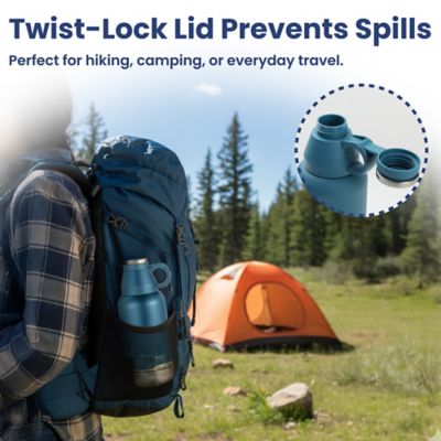 Image showing 6 th PawsPik Travel 3-in-1 Water Bottle & Bowl Set for Pets