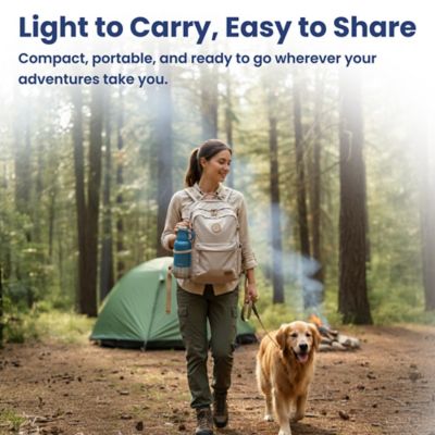 Image showing 7 th PawsPik Travel 3-in-1 Water Bottle & Bowl Set for Pets