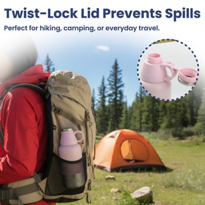 Image showing 6 th PawsPik Travel 3-in-1 Water Bottle & Bowl Set for Pets