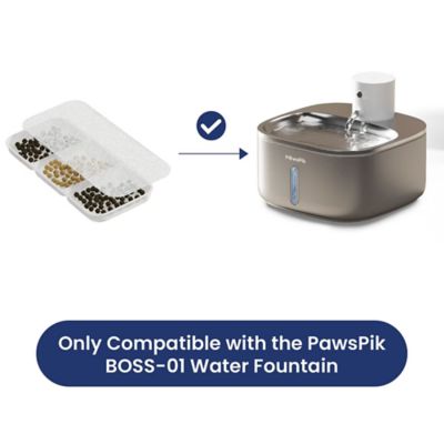 Image showing  BOSS-01 Dog & Cat Water Fountain Replacement Filters, 8 count