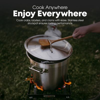 Image showing 5 th Gas One 20 qt. Stainless Steel Stock Pot