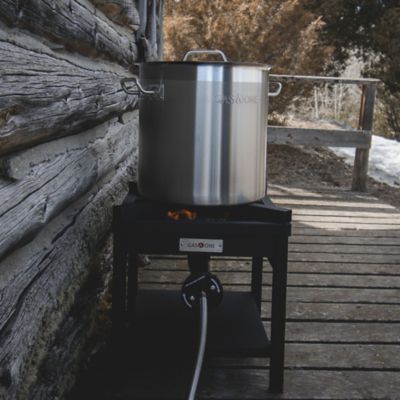 Image showing 6 th Gas One 20 qt. Stainless Steel Stock Pot