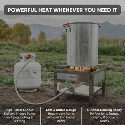 Image showing 5 th Gas One Stainless Steel Heavy Duty Propane Single Burner