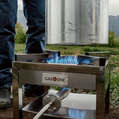Image showing 7 th Gas One Stainless Steel Heavy Duty Propane Single Burner