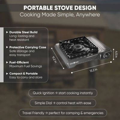 Image showing  15,000 BTU Butane Stove