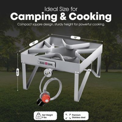 Image showing  Stainless Steel Propane Single Burner