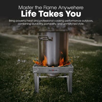 Image showing 5 th Gas One Stainless Steel Propane Single Burner