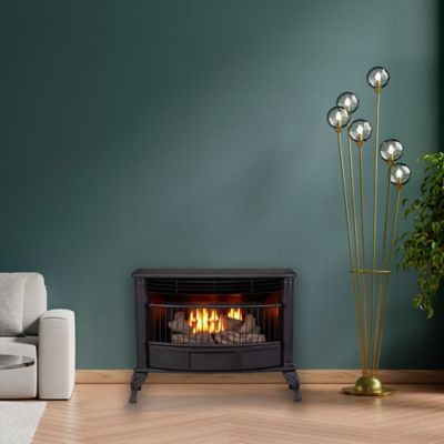 Image showing 5 th Duluth Forge QSN250T, Vent Free Indoor Stove 25,000 BTU, Natural Gas, Thermostat Control