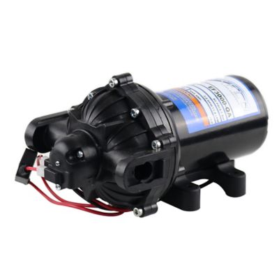 Everflo 12V On-Demand Diaphragm Pump - 3.0GPM, 60 PSI Max, 3/4 in. QA Ports