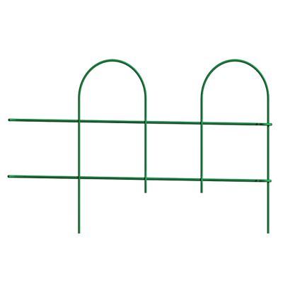 Garden Craft 10x10 Green Round Folding Fence, 4 pk.