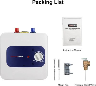 Image showing 7 th thermomate ThermoMate Mini Tank Water Heater Electric, 1.32 gal., Point of Use, 120V 1440W, UL Listed