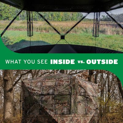 Image showing  Grandview, See-Through Hunting Blind, 104 in. x 104 in. x 82 in.