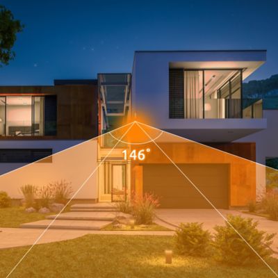 Image showing 8 th Toucan Wi-Fi 1080p Security Floodlight Camera, 2-Pack - No Monthly Fee Required