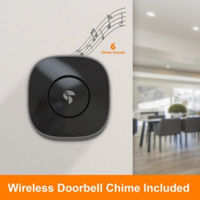 Image showing 7 th Toucan 2-Pack S4 Wireless 2K Security Camera with V3 Wireless 1080p Video Doorbell & Chime - No Monthly Fee Required