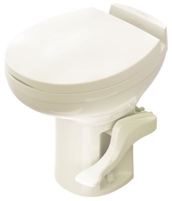 Thetford Aqua Magic Residence Toilet, High Profile with Round Seat, Bone, 42171