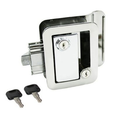 AP Products Chrome Entry Door Handle, Paddle Style, 013-572