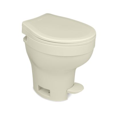 Image showing  Aqua-Magic VI High Profile Toilet, with Round SloClose Seat, Parchment, 31836