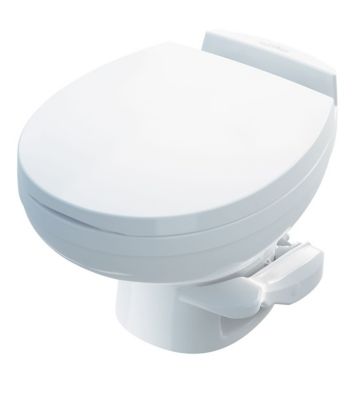 Thetford Aqua Magic Residence Toilet, Low Profile with Round Seat, White, 42170