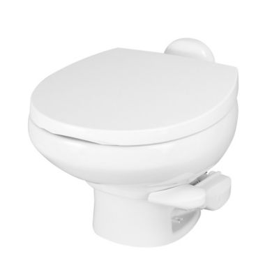 Thetford Aqua-Magic II Low Profile Toilet, with Round Seat, White, 42059