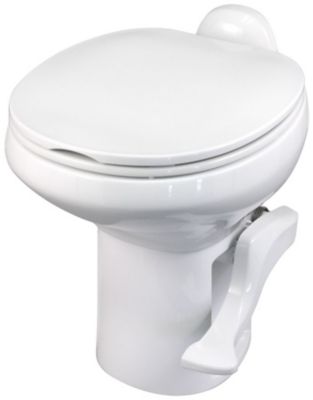 Thetford Aqua-Magic II High Profile Toilet, with Round Seat, White, 42058