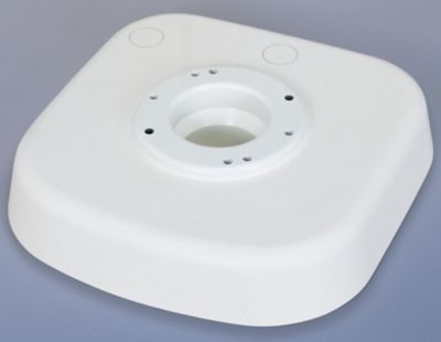 Thetford Toilet Riser, Rises Seat Height 2-1/2 Inches, White, 24967