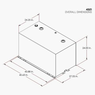 Image showing  97 gal. Diesel Fuel Transfer Tank-Black