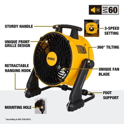 Image showing  16 in. Indoor/Outdoor Benchtop Fan