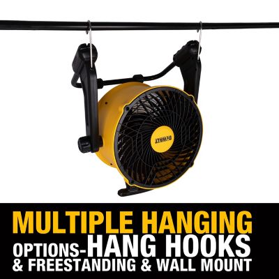 Image showing 8 th DEWALT 16 in. Indoor/Outdoor Benchtop Fan