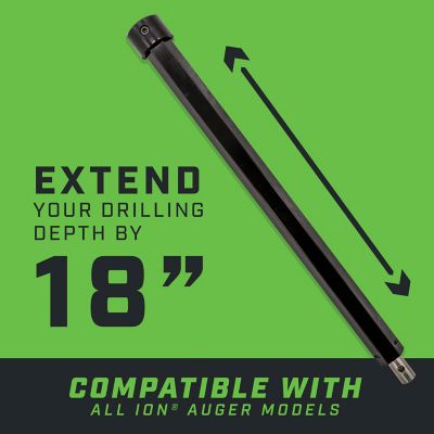 Image showing  18 in. Collared Hex Ice Auger Extension