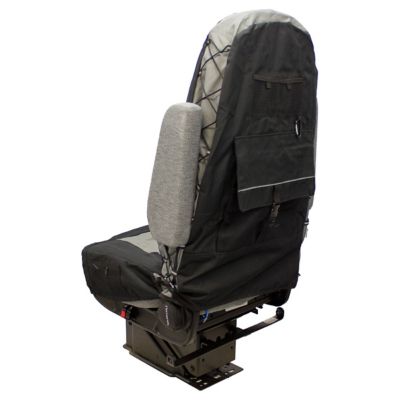 Image showing  KM High-Back Truck Seat/Backrest Cover Kits - Two-Tone