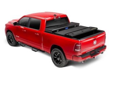 Image showing  Solid Fold 2.0 Toolbox Hard Folding Tonneau Ram 6.4ft 19-25, New Body Style-does not fit with split tailgate