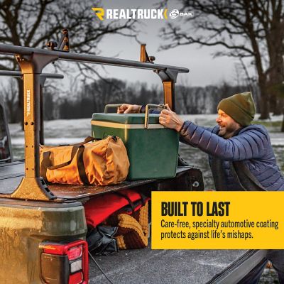 Image showing 5 th RealTruck Bak MX4 TS Hard Folding Tonneau 15-20 Ford F150 5 ft.7ft Bed