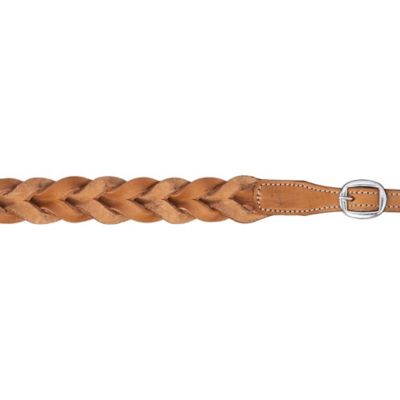 Image showing  Braided Leather Wither Strap
