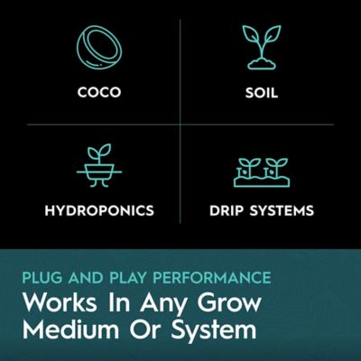 Image showing  5 Gallon (18.93L) Base B Two-Part Nutrient Solution Liquid Plant Fertilizer Fruiting & Flowering Plants 0-4-4 1-Pack