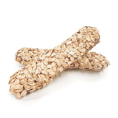 Image showing  Chewalicious Layered 'N Dipped Rawhide-Free Natural Crunchy Chews Oat (2 Count)