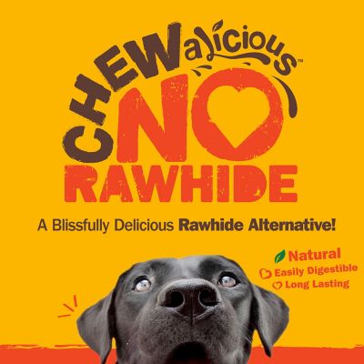 Image showing 7 th Cadet Chewalicious Chewy 'N Crunchy Rawhide-Free Natural Spirals Chicken (3 Count)