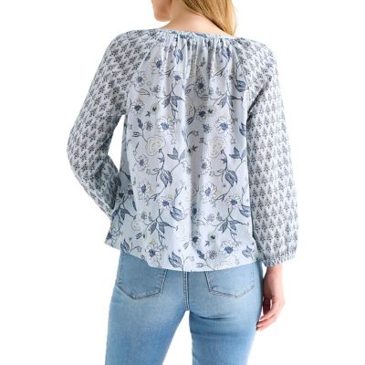 Image showing  Notch Collar Blouse