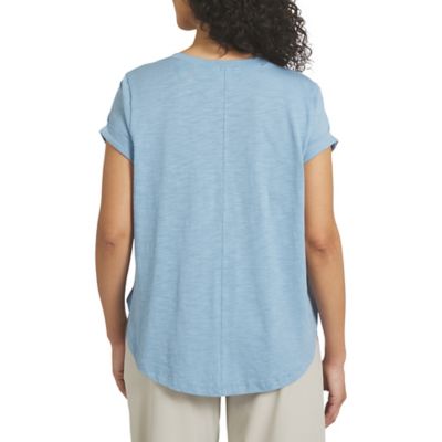 Image showing  Slub Shirttail Hem Tee