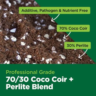 Image showing  50 L (1.75 cu. ft.) 70/30 Coco-Perlite Loose Fill Aeration Blend Growing Medium, 1 pk./85-Pallet