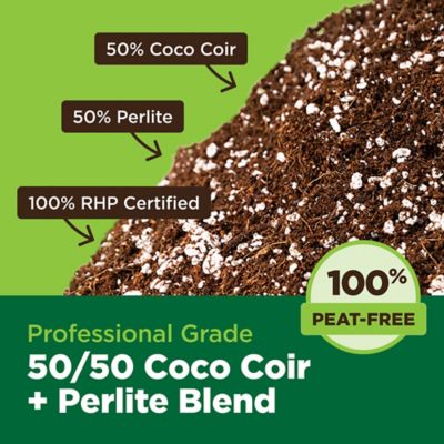 Image showing  50L, 1.75 cu. ft., Cloud Coir 50/50 Coco-Perlite RHP Certified Loose Fill Aeration Blend, 80 Pallet