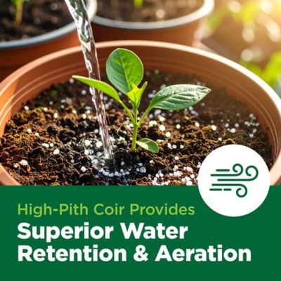 Image showing 7 th Char Coir 50L, 1.75 cu. ft., Cloud Coir 50/50 Coco-Perlite RHP Certified Loose Fill Aeration Blend, 80 Pallet