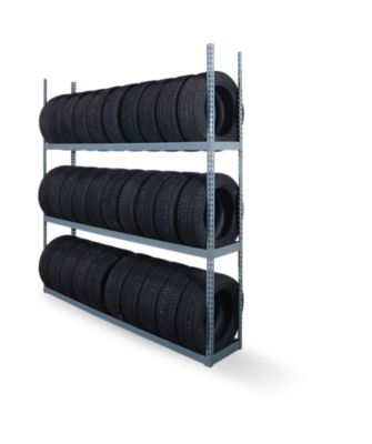 Martins Industries 3-Tier Tire Storage Rack For Passenger & Light Truck Tires - 88 x 16 x 86 in.