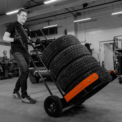 Image showing  Tire Rider Tuff, Tire cart