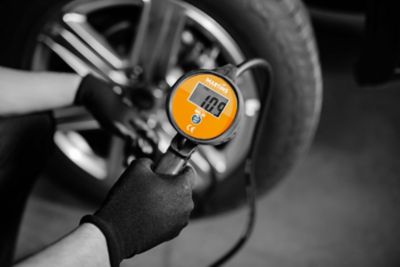 Image showing  Handheld digital tire inflator, Flate Mate Handheld