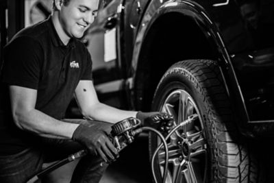 Image showing  Handheld digital tire inflator, Flate Mate Handheld