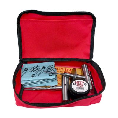 Safety Seal Auto/LT Deluxe Combi Bag Kit, 18 Standard & 12 Slim Repairs, 4 in.