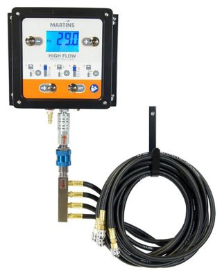 Martins Industries Automatic tire inflator 4 outlets, Flatematic 4 Way