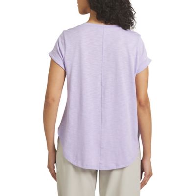 Image showing  Slub Shirttail Hem Tee